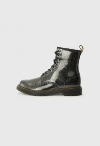 Ботильоны на шнуровке Dr. Martens, Black/Silver-Coloured/Nebula Glitter