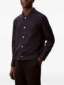 Пиджак с карманами и пуговицами Calvin Klein, синий