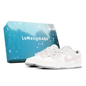 Nike Кроссовки для скейтбординга Dunk Low Top женские белые
