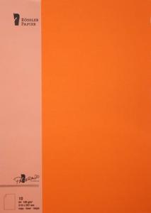 Бумага Фольга А4 10 Оранжевых Шт. Inna marka