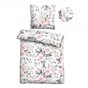 Castell - фирменное постельное белье постельное белье «0380446», Nicki, приятный+пушистый, с регулировкой температуры, без глажки, на молнии Castell - Markenbettwäsche, цвет rose