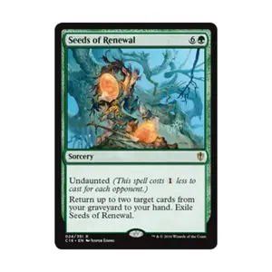 CCG Семена обновления (клавиша R), MTG - Commander 2016