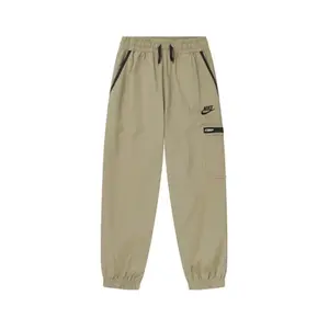 Nike Подростковые вязаные спортивные штаны SS25 Khaki