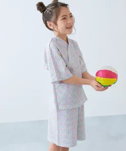 Удобная, мягкая и комфортная пижама-джинбэй с принтом по всей поверхности, 25SS