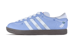 Adidas Originals Stadt Jiaye, Snow Mist, зимние износостойкие и легкие немецкие армейские кроссовки Unisex Sky Blue