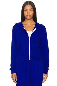 Укороченная толстовка bowman с застежкой-молнией Michael Lauren, цвет sapphire