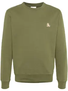 Толстовка Chillax Fox Maison Kitsuné, зеленый