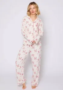 Пижама с традиционным принтом "вишневый мартини" Loungeable, Cream