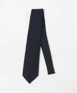 Галстук из гренадина United Arrows, цвет Navy