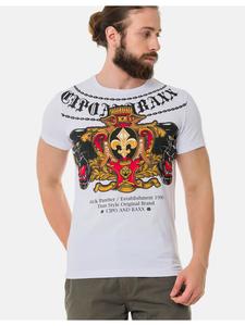 Футболка БЕЛОГО цвета Cipo & Baxx