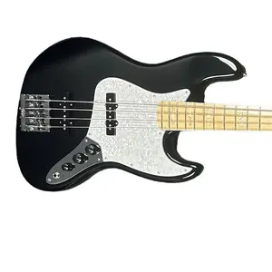 Fender USA Geddy Lee Jazz, Черный глянец с кленом *В НАЛИЧИИ*