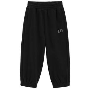 Логотип Sweatpants на шнурке для детей весна GAP, черный