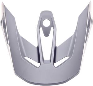 Детский шлем FOX v3 solid с козырьком, White