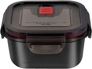 Набор из 6 стеклянных банок Zwilling Gusto, контейнеры для хранения, формы для запекания, квадратные, 500 мл