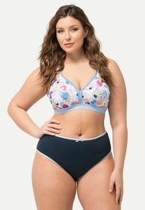 Трусы 5 PACK CONTRAST TRIM MIDI Ulla Popken, темно-синий