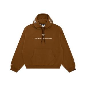 Толстовка с принтом логотипа A Bathing APE Aape, коричневый