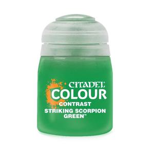 Аксессуары Citadel Colour Contrast Paint: Striking Scorpion Green (18ml)