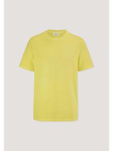 Рубашка Hessnatur Heavy Jersey свободного кроя из чистого органического хлопка, цвет лайм