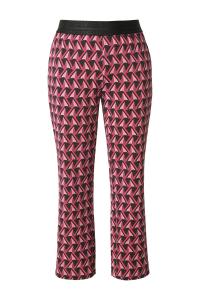 Ulla Popken Узкие брюки в красном цвете