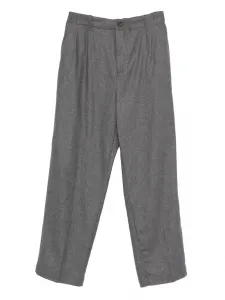 Плиссированные брюки Myths, серый