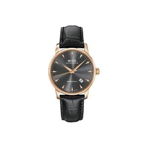 MIDO Часы Men's Baroncelli Watch, Anthracite Ash Tray Black Belt