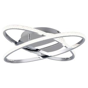 Светодиодный потолочный светильник Reality Leuchten Lane, железо - 1-пламень - серебро