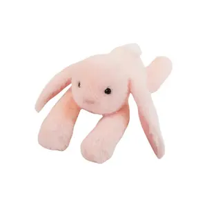 Мягкая и милая плюшевая игрушка в виде кролика высота 45 см PUDOWRABBIT, розовый