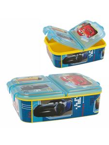 Гонка ланч-боксов | 3 отделения | Тачки Disney | Ланч на вынос | Контейнер Vesper Disney Cars