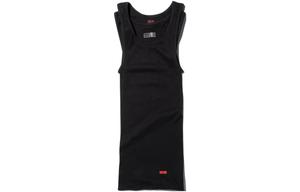 Топ Supreme x Mm6 Maison Margiela Tagless Tank Top 'Black' SUP-SS24-116, черный