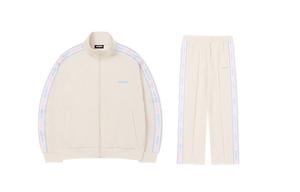 Повседневная спортивная одежда унисекс Nerdy, кремовый