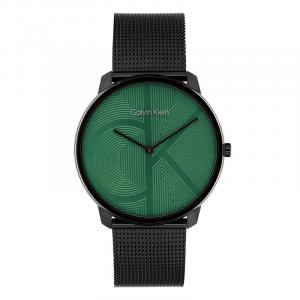 Calvin Klein Часы Wrist Watch Quartz Movement Steel Strap 40mm Green Dial Unisex, Green