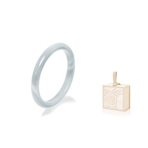 Стеклянный браслет с кошачьим глазом для женщин Cuz Strange Intention, серый