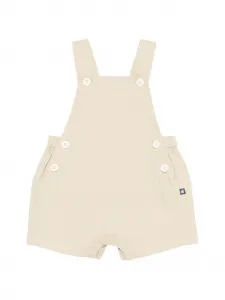 Хлопковый ромпер Petit Bateau, бежевый