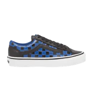 Кроссовки Vans Old Skool 36 Vibram 'Leather Checkerboard - Black True Blue', черный