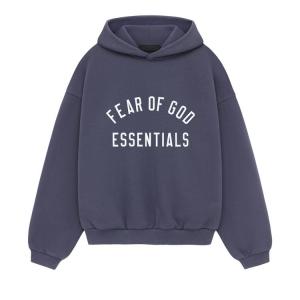 Худи Fear of God Essentials Kids Fleece Hoodie 'Marine', синий