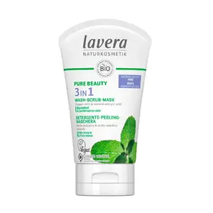 Очищающий гель для лица Pure Beauty 3In1 Lavera, 125 ml