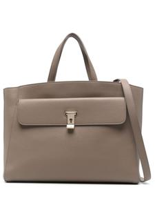 Bally сумка-тоут из кожи Лидия, нейтральный цвет