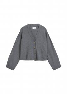 Marc O'Polo DENIM Вязаный кардиган в крапчатом сером