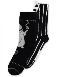 Nightmare Before Christmas Носки "Кошмар перед Рождеством" - оригинальные носки (2 шт.) черного цвета