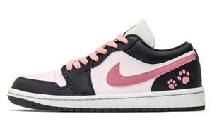Jordan Кроссовки Air 1 Raspberry Bear низкие винтажные баскетбольные женские розовый black