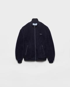 Флисовая куртка Prada, темно-синий
