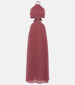 Платье макси Lumière O-Gem с вырезами OSÉREE, розовый