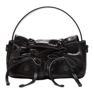 Acne Studios Мини-сумка через плечо женская черная