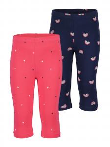 BLUE SEVEN Скинни леггинсы в темно-синем, розовом, розовом