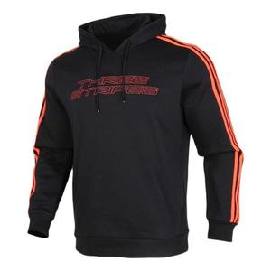 Толстовка adidas M Fav Nn Hd logo Printing Fleece Lined Stay Warm Sports Pullover Black, черный