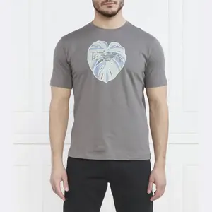 Футболка стандартного кроя Emporio Armani, серый