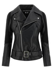 Куртка с вязаной вставкой JUNYA WATANABE, черный