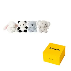 Ароматерапевтическая игрушка Genius Panda Bunny с маленьким слоном и древесным кенгуру ароматизированная плюшевая кукла высота 13см JTOP