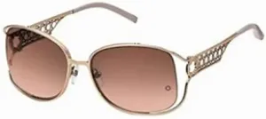 Солнцезащитные очки Mont Blanc Mb 284, золотисто-коричневый градиент Mb284-36f MONTBLANC