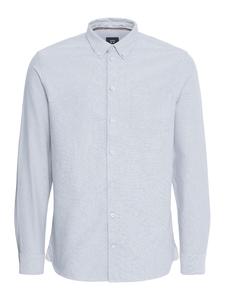 Рубашка на пуговицах классического кроя FQ1924 FQGRAND , Blue